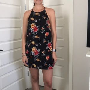 Beautiful silky black dress